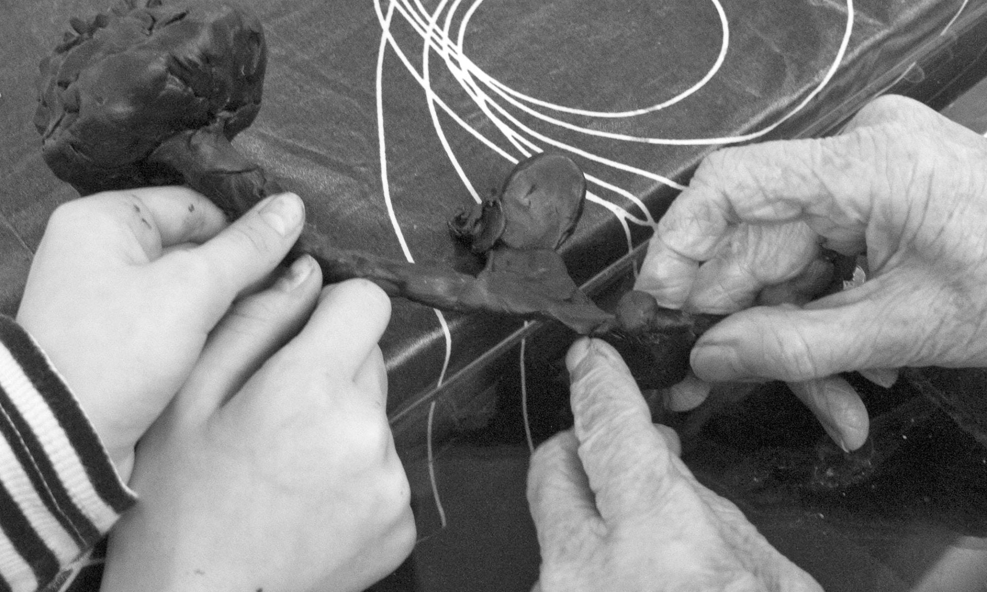 grijs, groen en gelukkig - quatre-mains